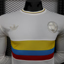 Camisa Colômbia Aniversário De 100 Anos 24/25 - Versão Jogador Manga Comprida