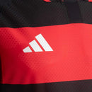 Camisa Flamengo I 2026/27 Jogador Adidas Masculina - Vermelho+Preto