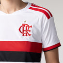 Camisa Flamengo I 2026/27 Torcedor Adidas Feminina - Branca