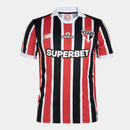 Camisa São Paulo I 2026/27 Torcedor New Balance Masculina - Branco+Vermelho