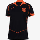 Camisa Nike Corinthians (Total 90) III 2025 - Preta e Laranja - Masculina - Jogador