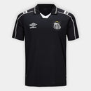 Camisa Santos III 26/27 s/n Torcedor Umbro Masculina - Preto+Branco