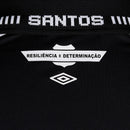 Camisa Santos III 26/27 s/n Torcedor Umbro Feminina - Preto+Branco