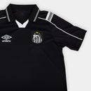 Camisa Santos III 26/27 s/n Torcedor Umbro Masculina - Preto+Branco