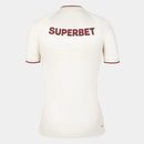 Camisa São Paulo Comemorativa 26/27 Torcedor New Balance Feminina - Off White+Vinho