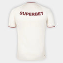 Camisa São Paulo Comemorativa 26/27 Jogador New Balance Masculina - Off White+Vinho