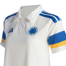 Camisa Cruzeiro III 26/27 s/n Torcedor Adidas Feminina - Branco+Azul