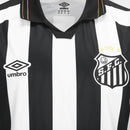 Camisa Santos II 26/27 s/n Torcedor Umbro Masculina - Branco+Preto