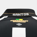 Camisa Santos II 26/27 s/n Torcedor Umbro Masculina - Branco+Preto