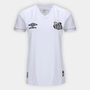 Camisa Santos I 26/27 s/n Torcedor Umbro Feminina - Branco+Bronze