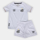 Kit Infantil Santos I 26/27 s/n Umbro - Branco+Bronze